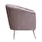 Manhattan Comfort Rosemont Accent Chair in Blush and Gold, PK2 2-AC056-BH - alternate 3